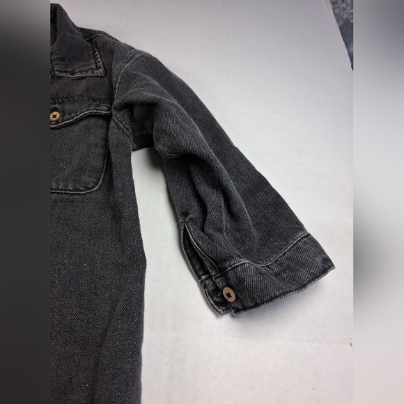 Zara quarter sleeve denim button down dress Size 4-5 Yrs - Picture 5 of 11